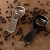 Stainless Steel Coffee Scoop (Brushed Black)