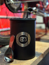 Stainless Steel Coffee Scoop (Brushed Black)