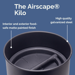 Airscape® Kilo Coffee Canister (Matte Black) thumbnail 3