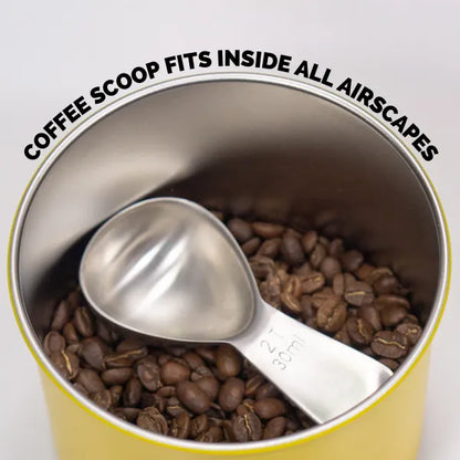 Stainless Steel Coffee Scoop (Brushed Black)